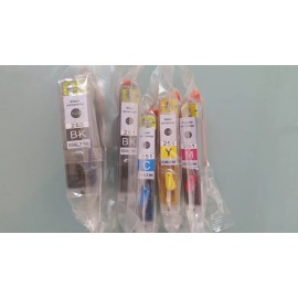 Unbranded 5 PACK EDIBLE INK CARTRIDGES PGI-250CLI-251 for Canon PIXMA MG6620 MG5620 MG5520