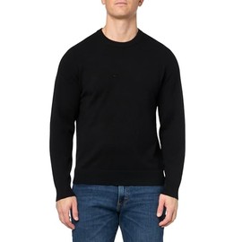 Theory Men's Hilles Crew Neck Cashmere, Black