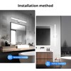 Combuh LED Vanity Lights Bar 24 Inch Bathroom Light Fixtures