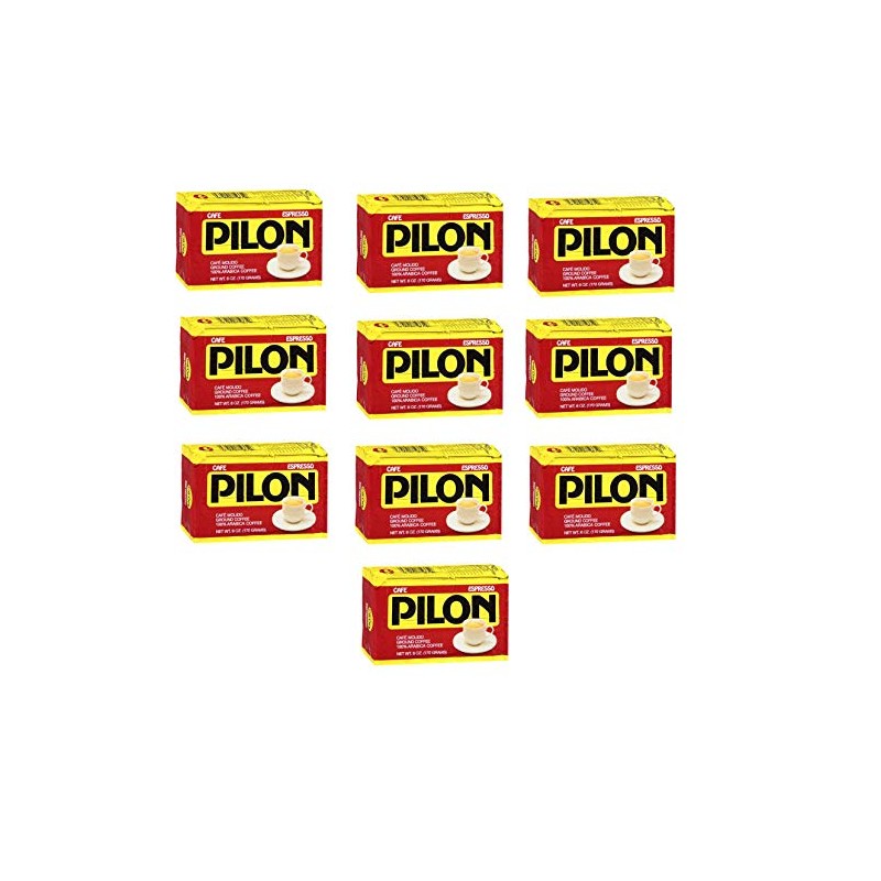 Cafe Pilon 10 PACK Cuban Espresso Ground Coffee 10 x