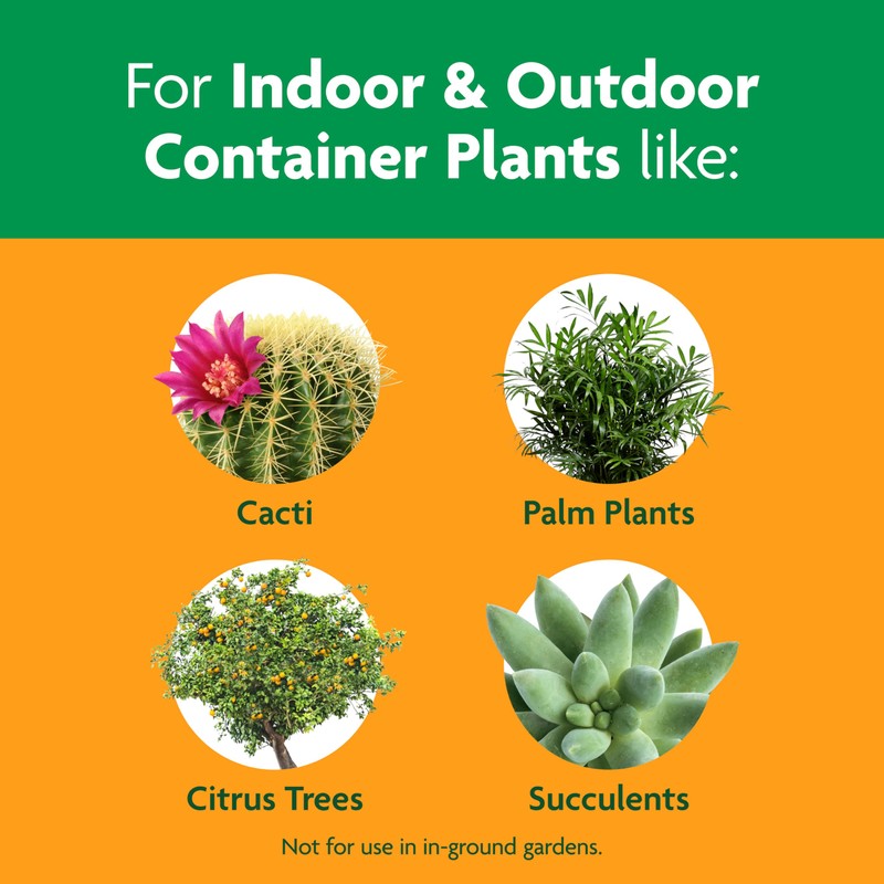 Miracle-GRO Cactus, Palm and Citrus Potting Mix, for Indoor or