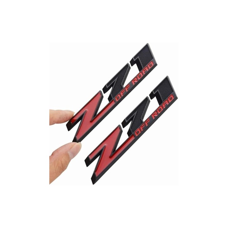Aimoll 2pcs Z71 Off Emblems with Strong Tape Decal Emblems