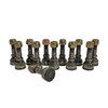 12 Pack Carbide Stump Grinder Teeth '900 Series' Genuine Greenteeth