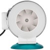 4 Inch Duct Fan with Switch: modunful 3-pin AC Inline