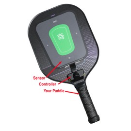 Kill-Shot Pro Custom Kit | Mounts to The Pickleball Paddle of Your Choice | Custom Kit | Training Aid with Real-Time Visual and Audible Feedback | Records Performance Statistics |