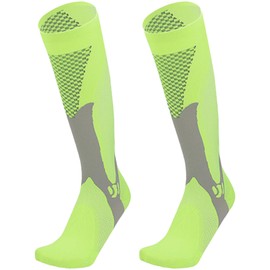 Dress Cici Green Running Compression Socks for Men And Women Small Size, Asia Size S