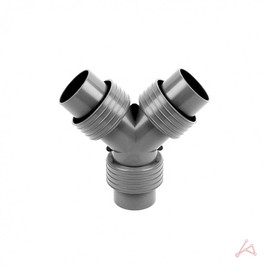 Washing machine hose connector 38mm Y-shaped 3ea