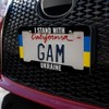 GRAPHICS & MORE I Stand with Ukraine License Plate Tag