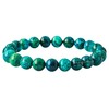 Amazing Gemstone Chrysocolla Bracelet, Gifts For Men & Women -