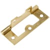 Merriway® BH01124 (4 Pcs) EB Brass Plated Non-Mortise Flush Hinges,