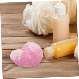 NOLITOY Heart-shaped Bath Salt Balls Essence Spa Shower Tablets Aromatherapy Shower Valentine's Day for Her