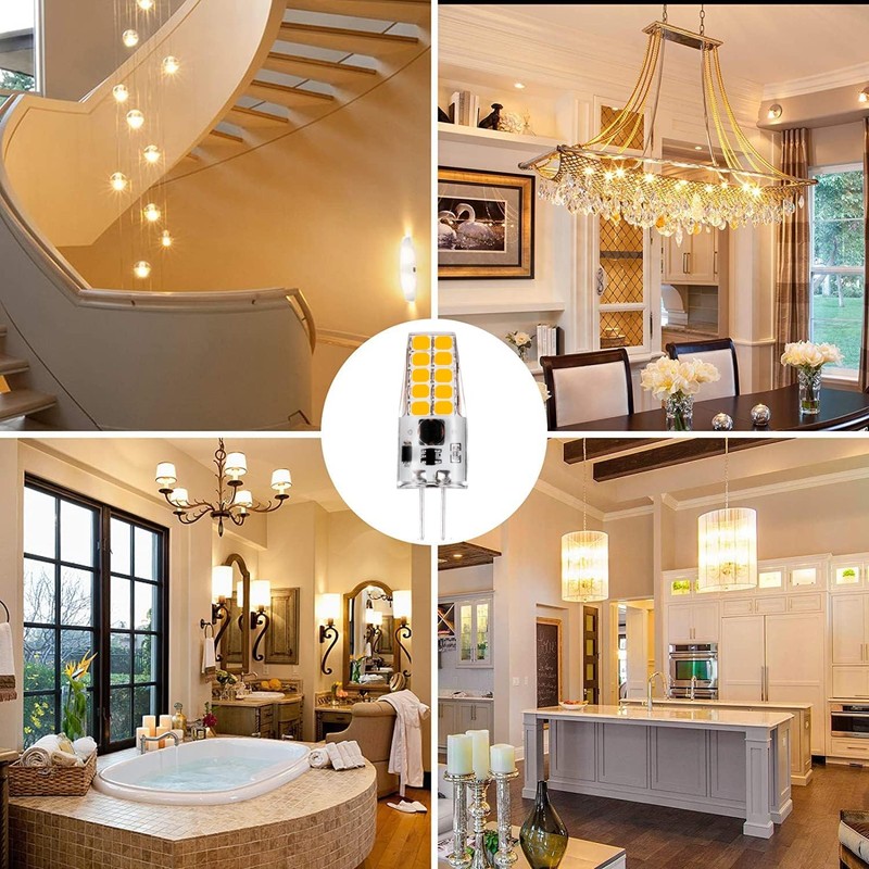 G4 LED Bulbs JC Bi-Pin Base Light Bulbs 3W AC/DC