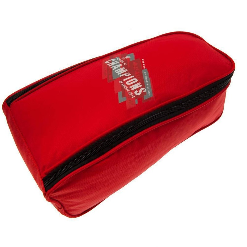 Liverpool Fc Champions of Europe Red Football Boot Bag Shoe