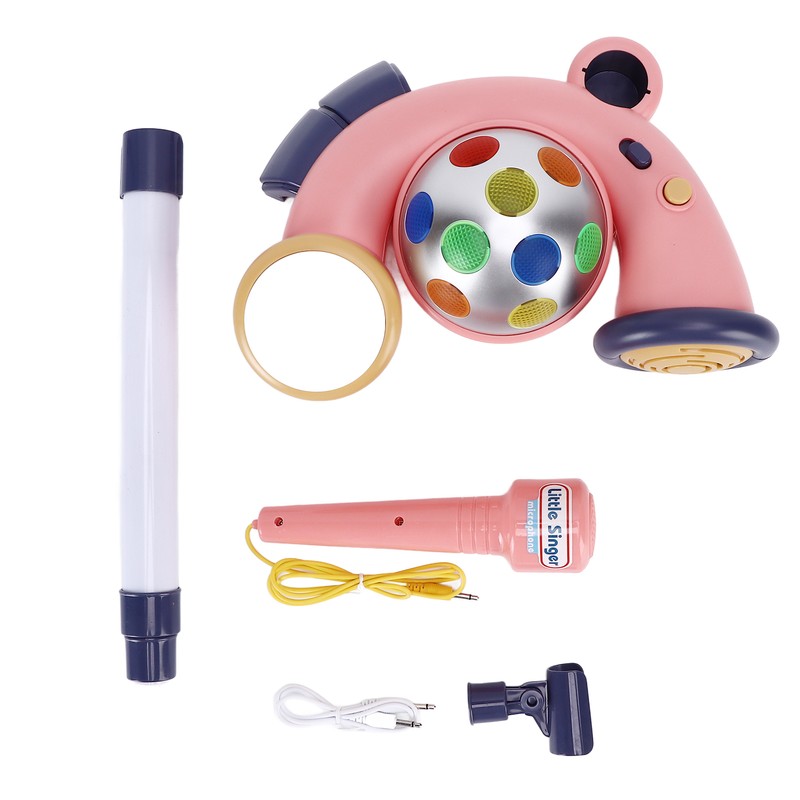 Toy Microphone Cute Exquisite Beautiful Small Light Baby Karaoke Mic