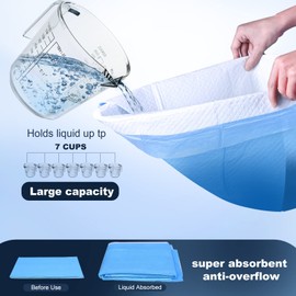 Boscute XXL Thicken 6 Layers Heavy Absorbent 30"x36" Pet Training Dog Pee Pads, Extra Large Polymer Leak-Proof Quick Dry Puppy Pee Pads, Disposable Pee Pads for Dogs Cats Rabbit