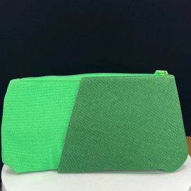 Origins COSMETIC MAKEUP ZIPPER POUCH BAG - GREEN - NEW