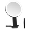 Lighted Makeup Mirror, 30X Magnifying Mirror with Light, Hanging and