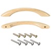 sourcing map Wood Pull Handles, 2pcs 116mm/4.57" Hole Distance Wooden