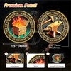 IELCJJ 5PCS Dumpster Fire Coin, Original Strong Steel Encouragement Challenge