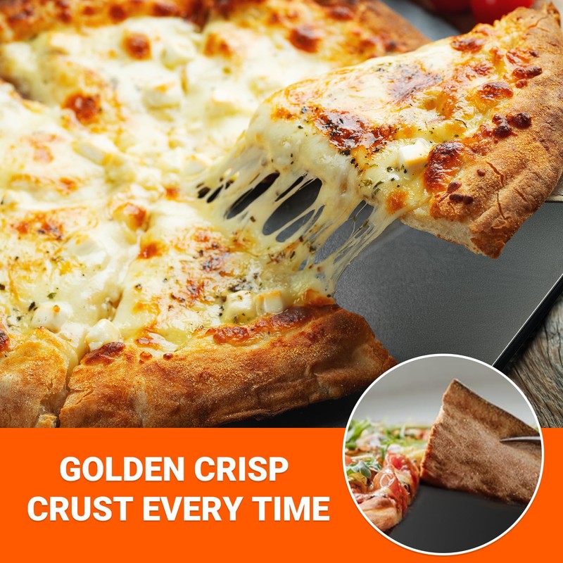 Onlyfire Pizza Steel Baking Stone for Oven BBQ and Grill