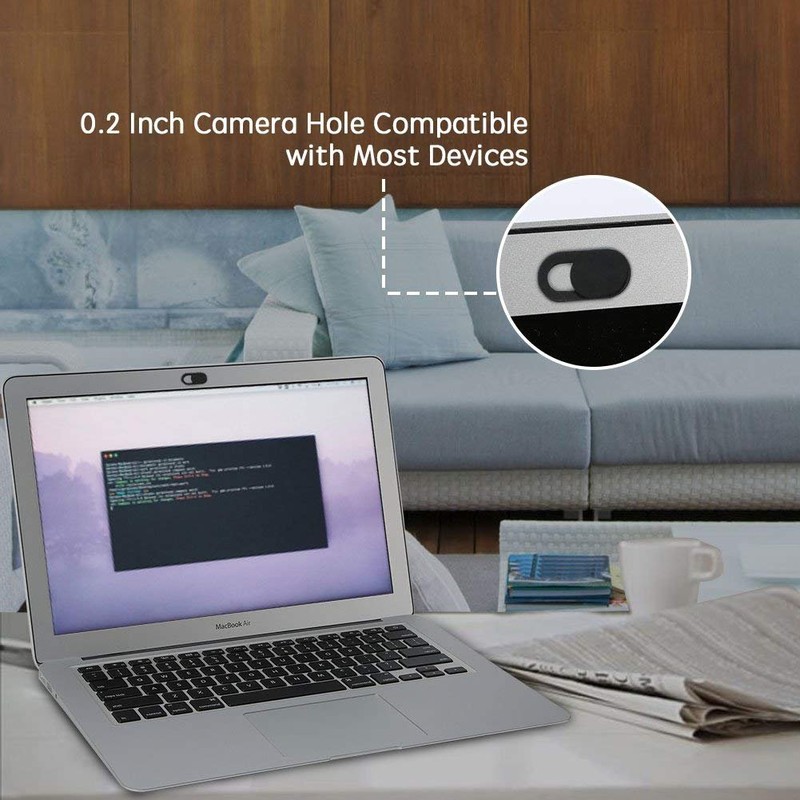 ivoler [6 Pack] Webcam Cover Slider for Privacy, 0.027in Ultra