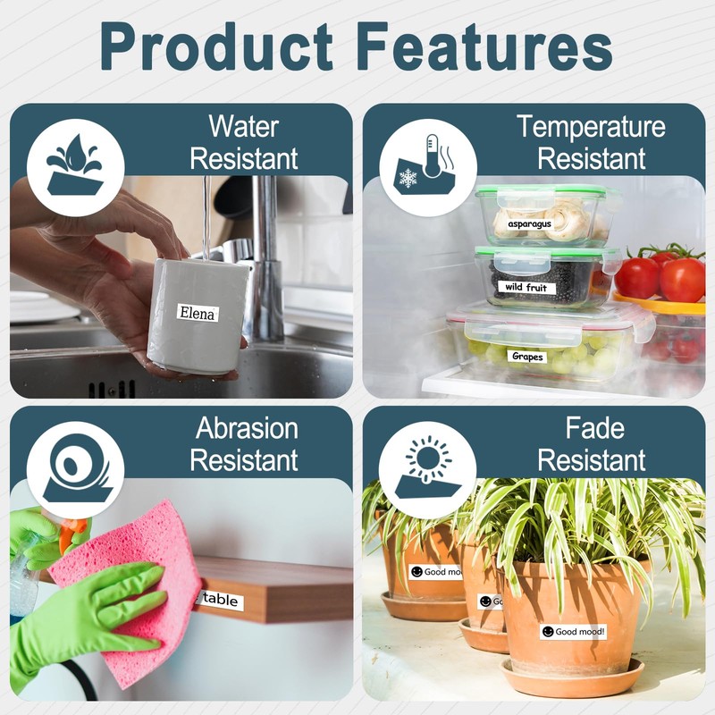 GREENCYCLE 2PK Compatible for LW Label Maker Tape 24mm 1"