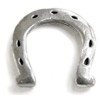 Basic Spirit Horseshoe/Good Luck Pocket Token (Coin) Handcrafted Pewter CN-74