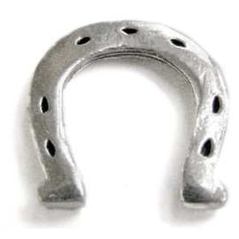 Basic Spirit Horseshoe/Good Luck Pocket Token (Coin) Handcrafted Pewter CN-74