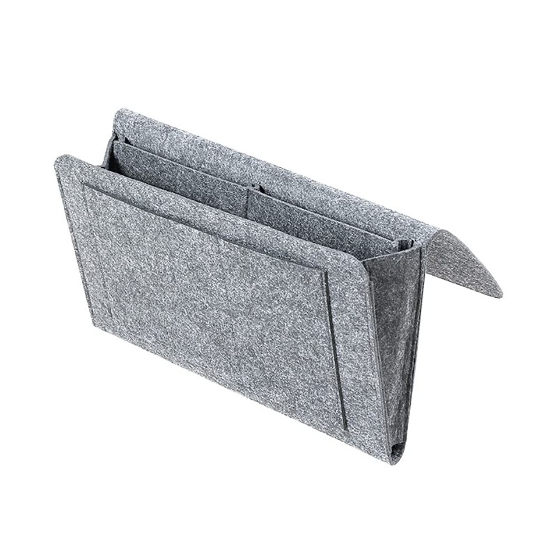 VOANZO Felt Bedside Storage Hanging Bedside Hanging Storage Organizer Caddy