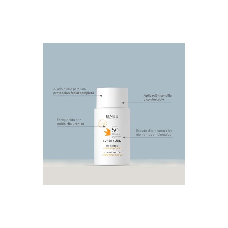 Protector Solar BABÉ Super Fluid Fotoprotector 50ml SPF50