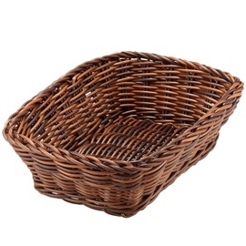 Nagao 01038225 Basket, Washable Basket, Economy, Square, 9.8 inches (25 cm)