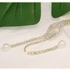 Suyi Trendy Crystal Long Necklace All-Match Style Shining Clothing Sweater