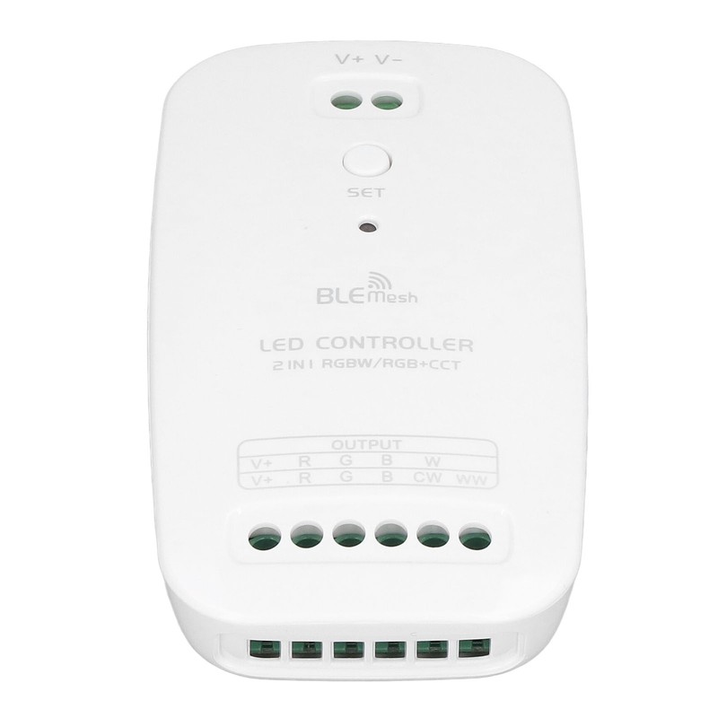 LED Controller DC9V‑24V Bluetooth Mesh RGB CCT 2 in 1