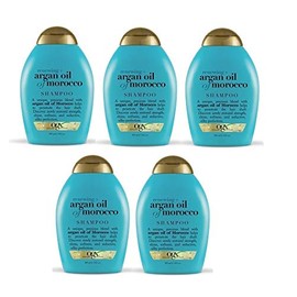 OGX Renewing Argan Oil of Morocco Hair Care 5 Pcs Shampoo Combo Pack | Paraben-Free | Sulfate-Free