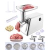 Zuguachi Electric Meat Grinder, Multifunctional Household Food Processing Machine, Stainless