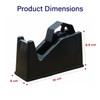 Heavy Duty Desktop Tape Dispenser Cellotape Dispencer Weighted Non-Skid Base,