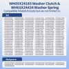 Upgraded WH05X24185 Washing Machine Clutch & WH01X24434 Washer Spring fit