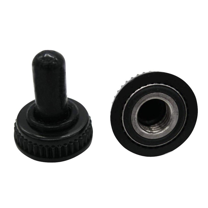 mxuteuk 10pcs Mini Toggle Switch SPST 2 Position 2 Pin