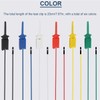 DAOKAI 12 PCS IC Test Leads 6 Colors Test Hook
