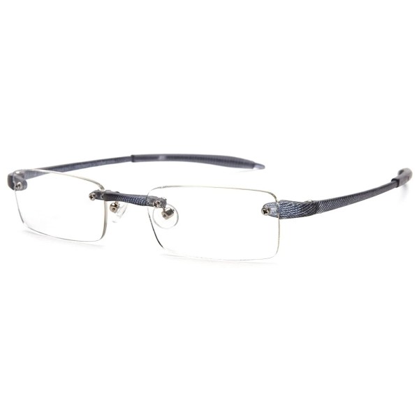 Visualites Lightweight Rimless Reading Glasses For Men and Women -