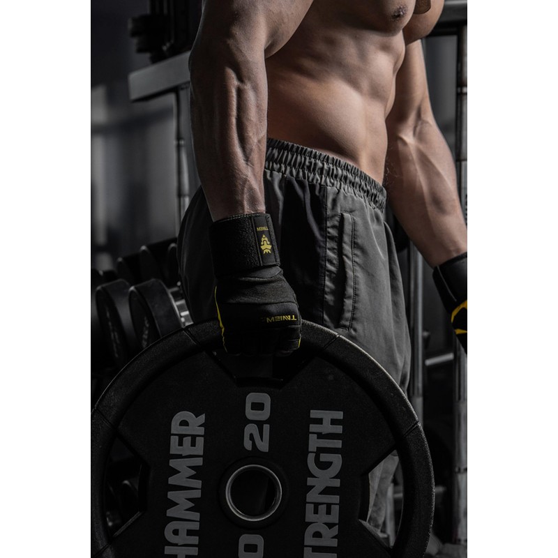 TAVIEW Workout Gloves, Weightlifting Gloves and Wrist Wraps Built in