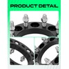 YHTAUTO 8x170mm Wheel Spacers 1 Inch Compatible with Ford F-250