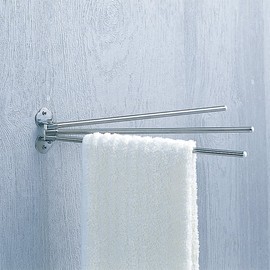田窪工業所 ステンレス タオルハンガー 3本掛け 木ネジ止め HMS-3