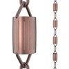 Rain Chains Direct - Scallop Rain Chain - 8.5 FT