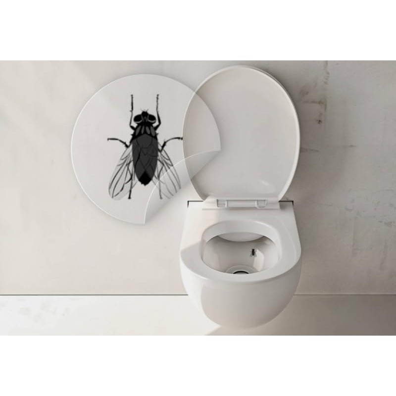 Toilet Sticker Set of 6 Toilet Stickers Target and Bow
