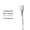 JAVEX 22/2 UL13 CL3R Wire (500 FT), 22-Gauge AWG [100%