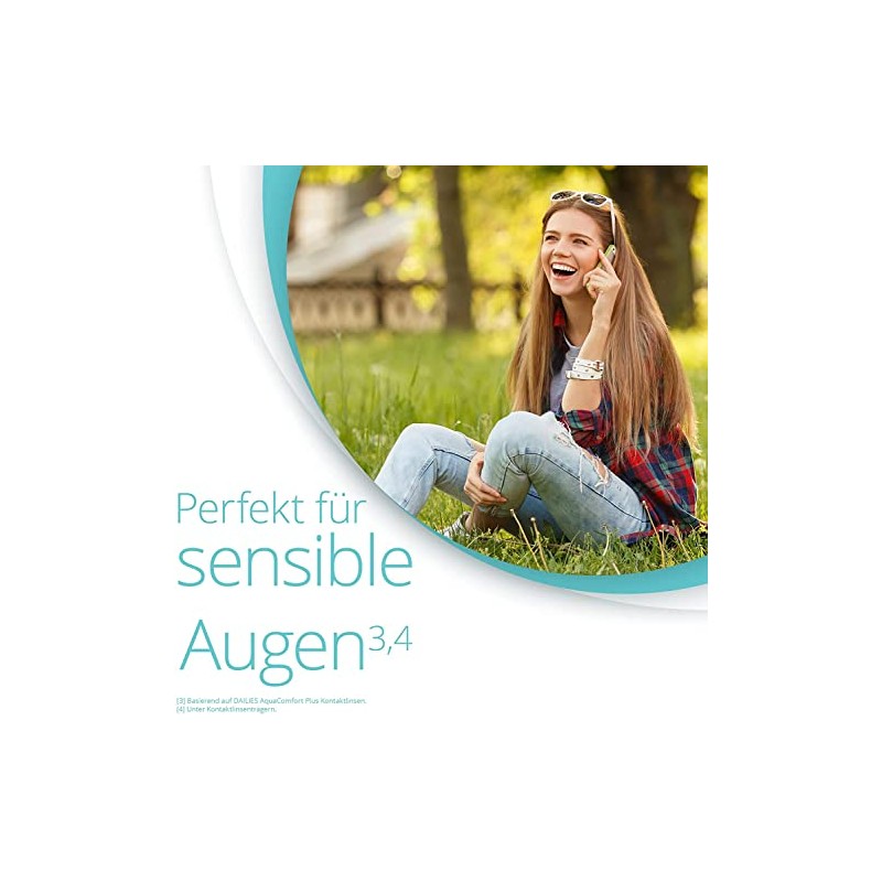Dailies AquaComfort Plus Tageslinsen weich | 90 Stück | BC
