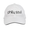 Makoroni - Philly Soul Hat Adjustable Cap, DesL11 White