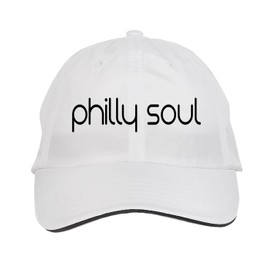 Makoroni - Philly Soul Hat Adjustable Cap, DesL11 White