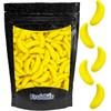 Fruidles Banana Gummi Candy, Delicious Sugar Coated Flavored Gummies (1
